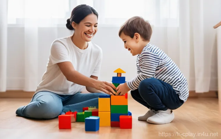 놀이치료에서의 놀이 상징 해석 - **Prompt 2: Collaborative Role-Play and Learning**
    "A vibrant, expressive scene depicting three ...